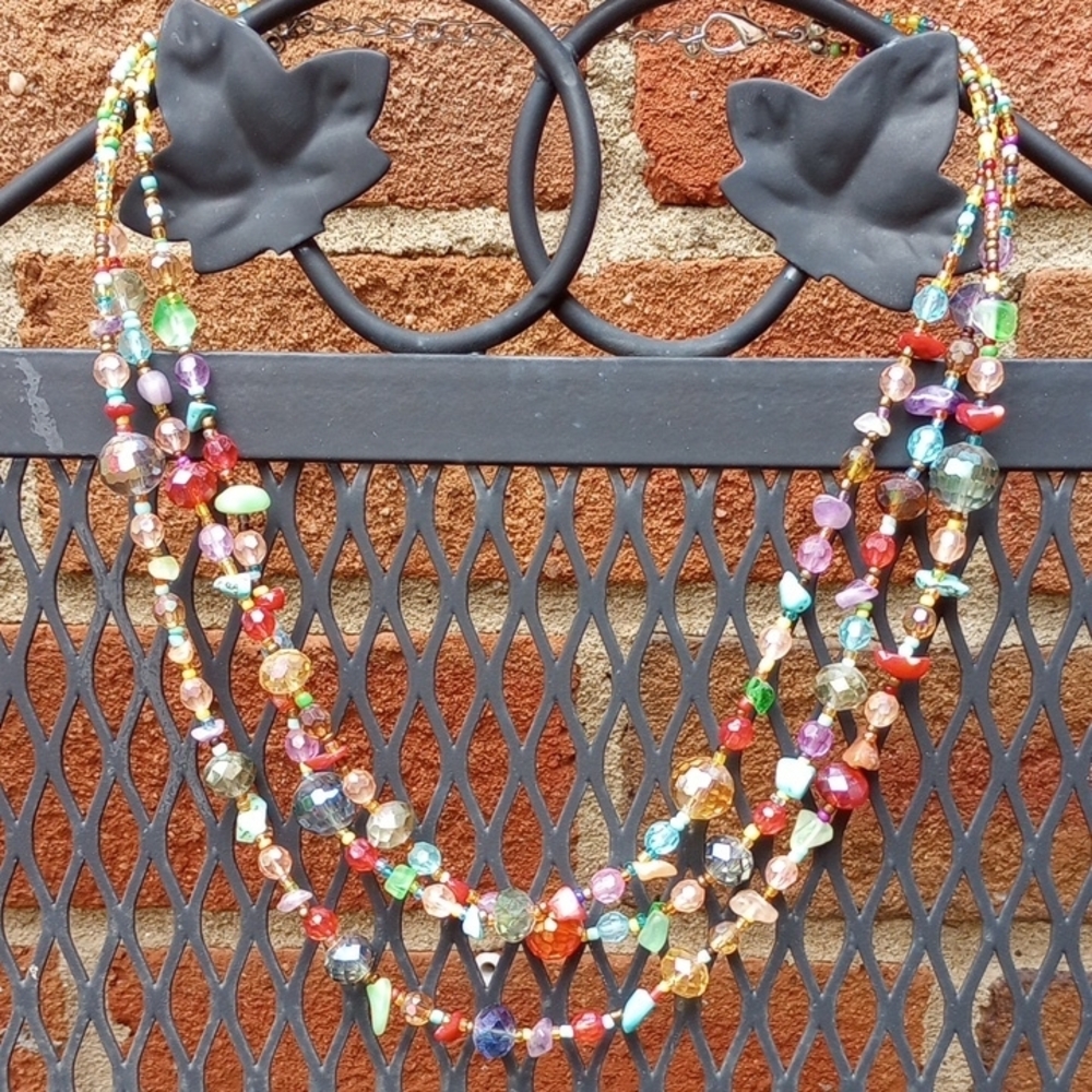 Multicolor Beaded Necklace